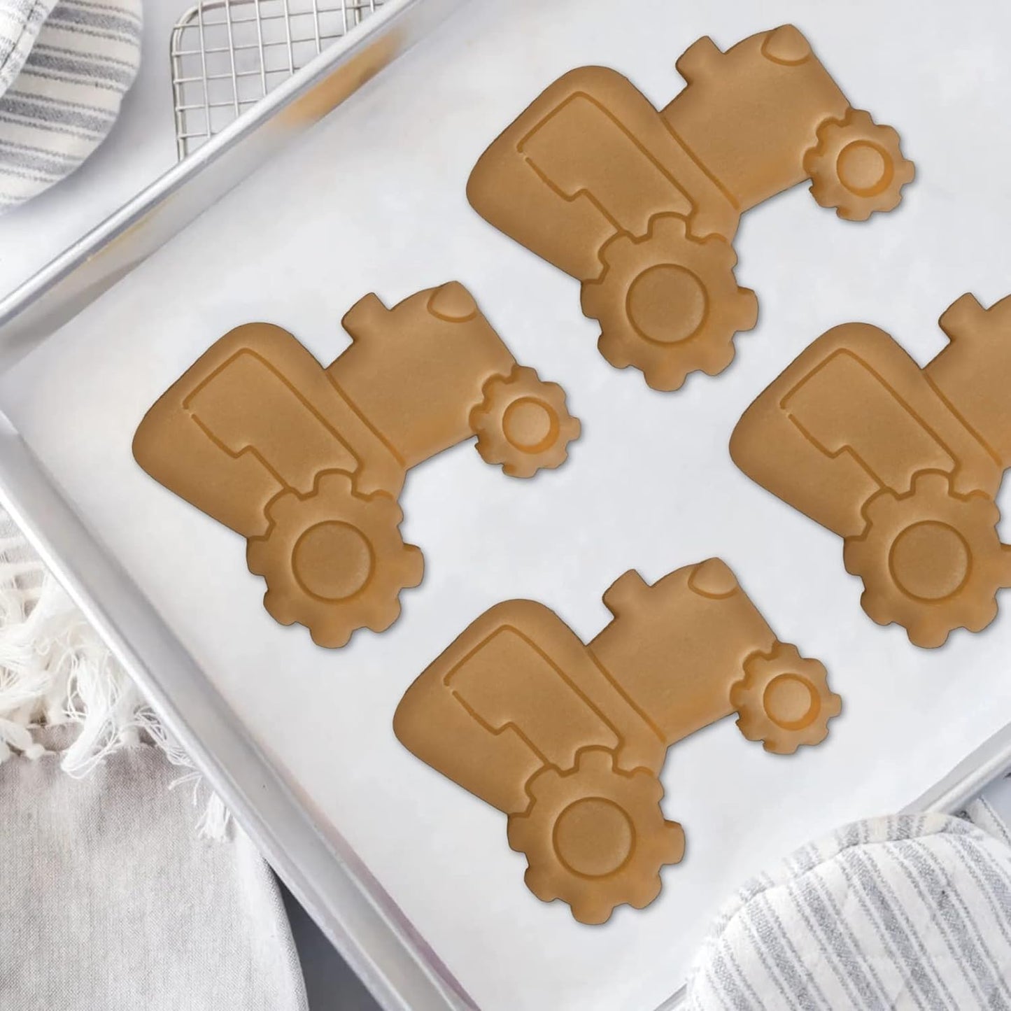 Farm Tractor Cookie Cutters