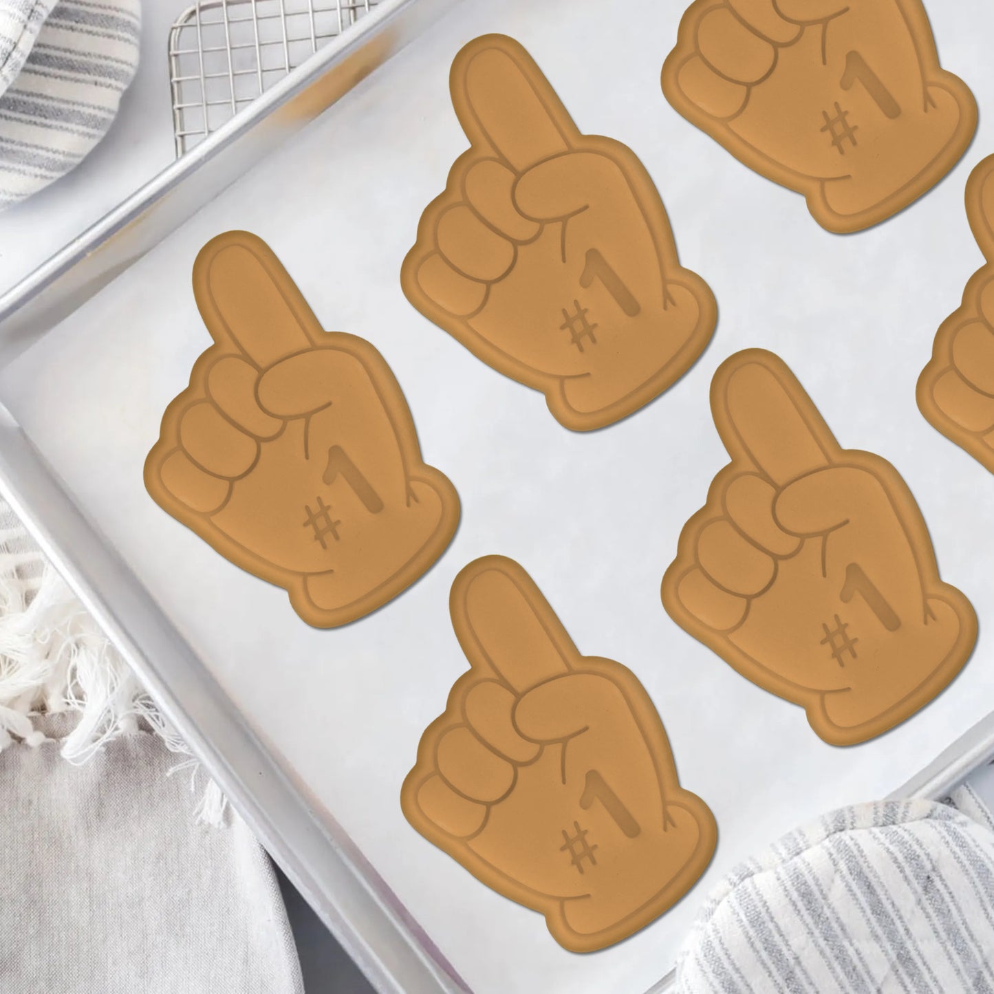 Foam Finger Cookie Cutter