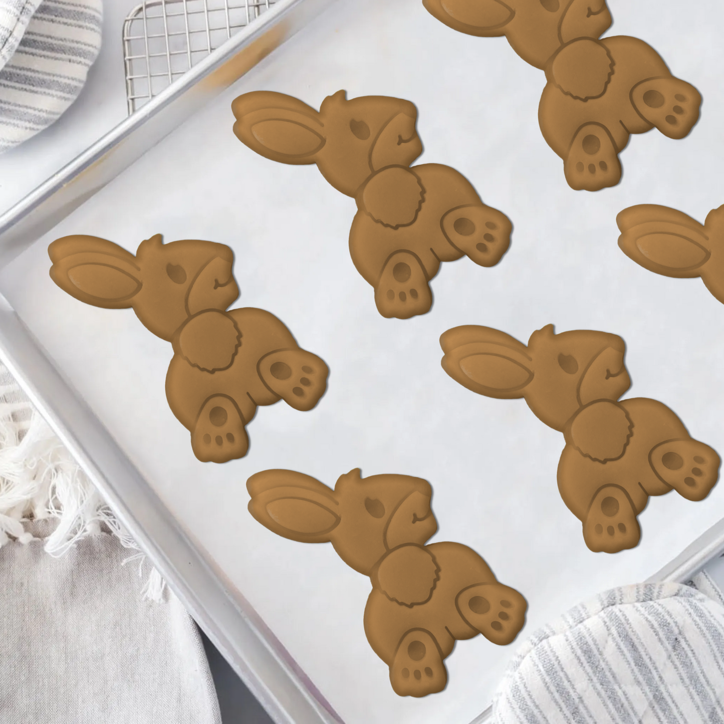 Easter Bunny butt Cookie Cutter