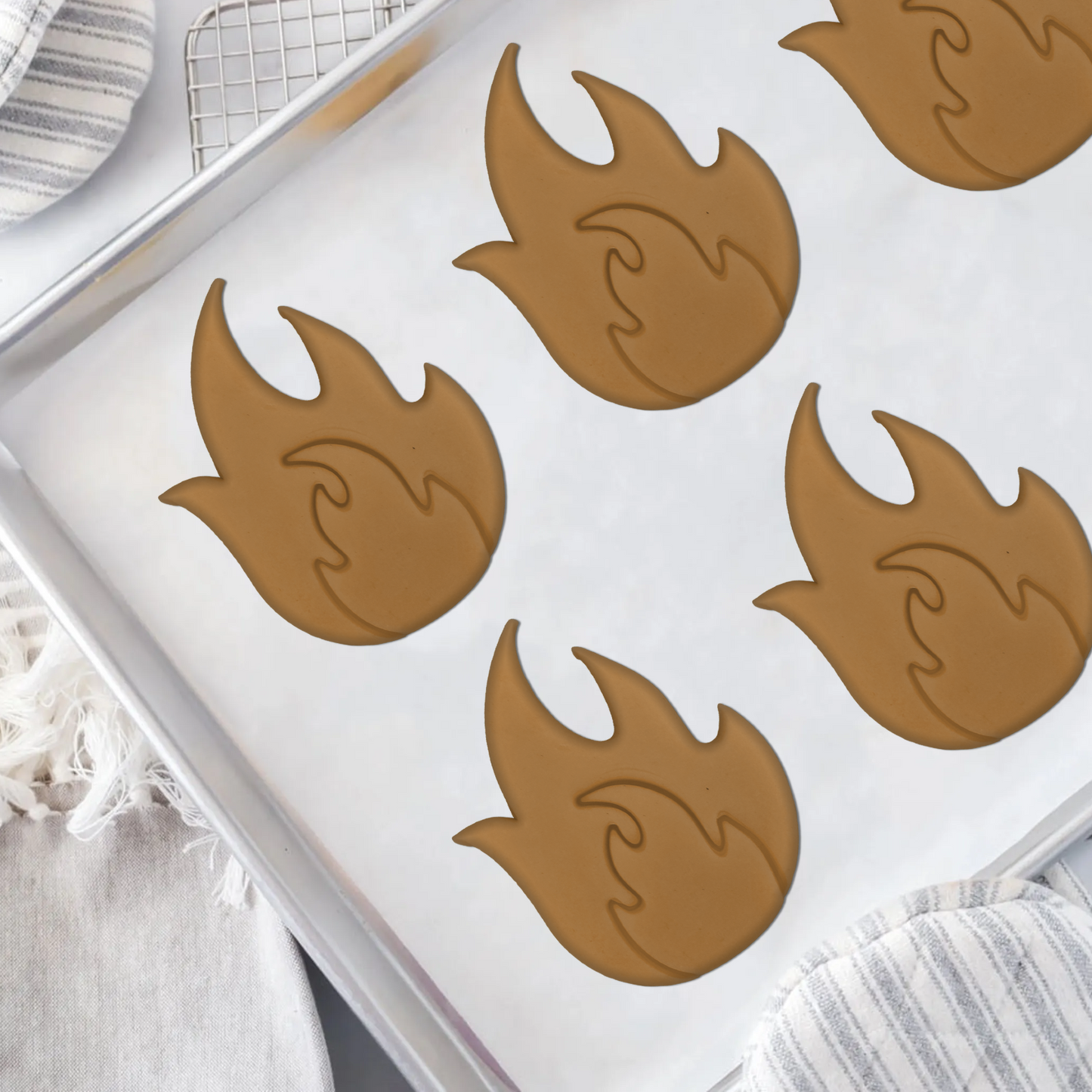 Fire Flame Cookie Cutter