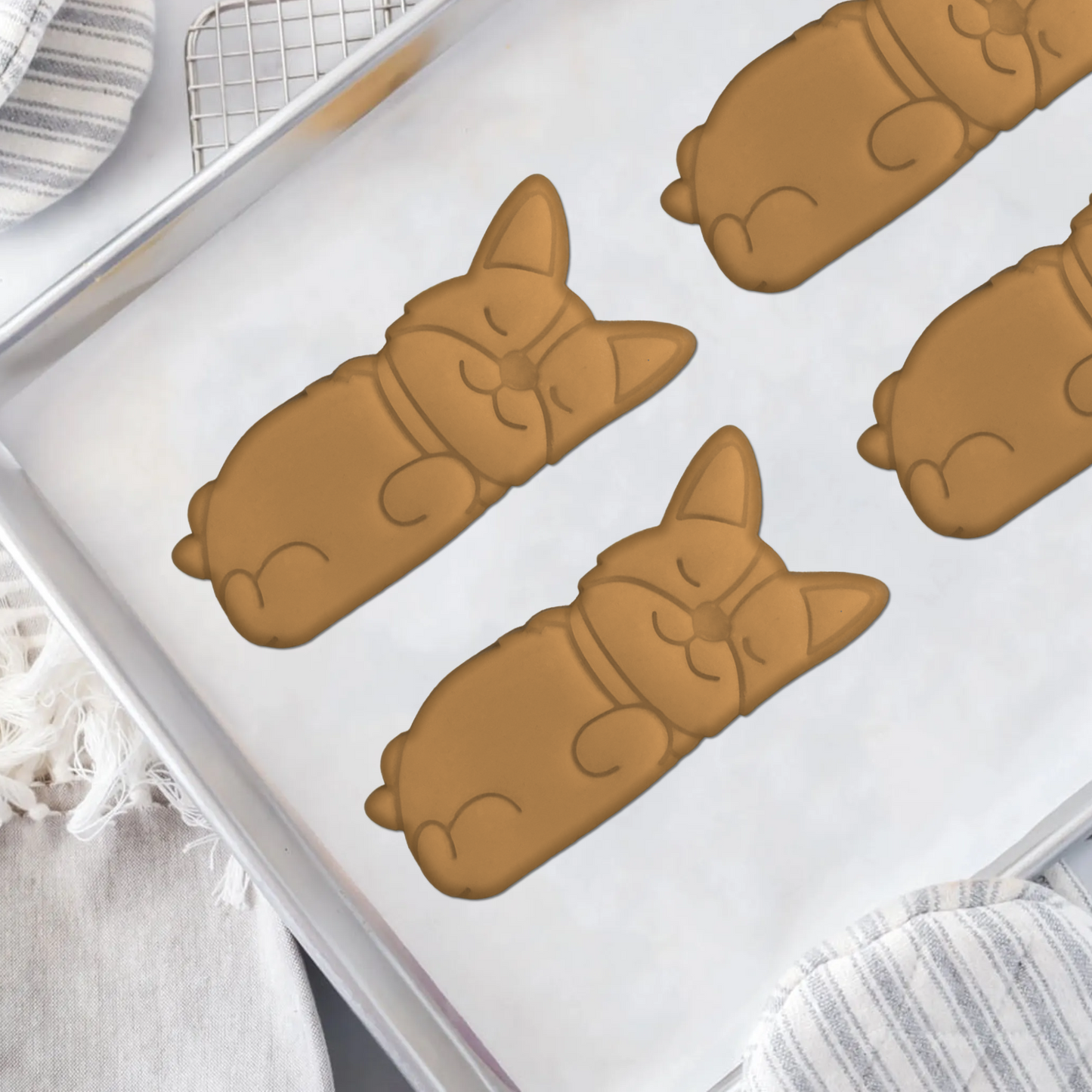 Corgi Cookie Cutter Position4