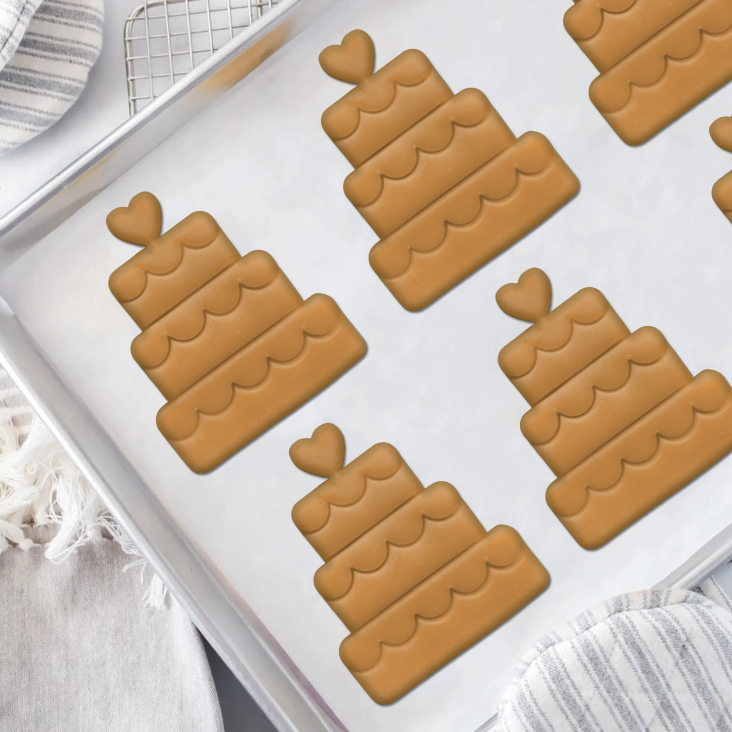 Wedding Cake Cookie Cutter