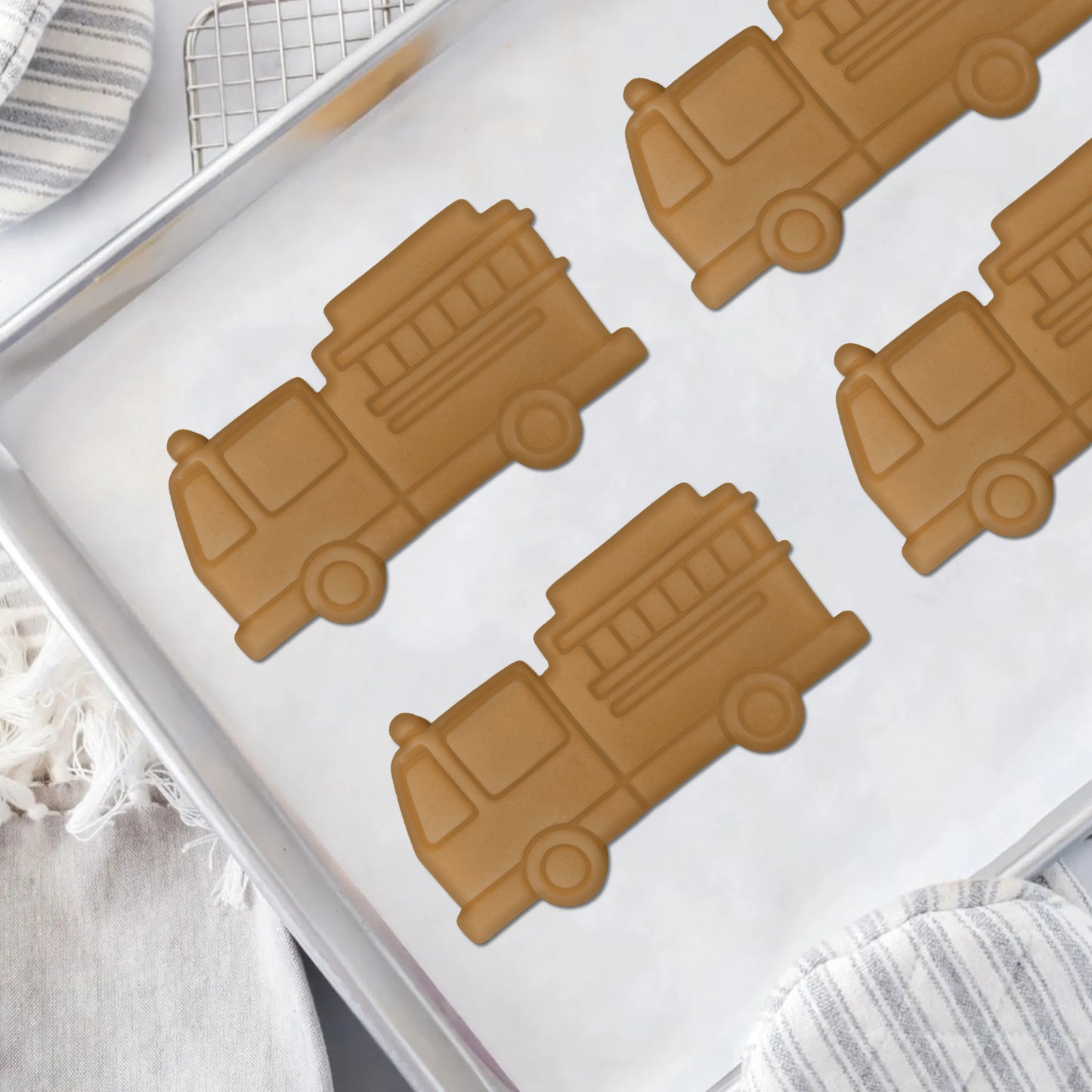 Fire Truck Cookie Cutter