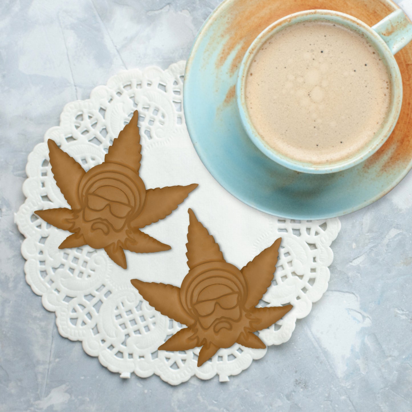 Marijuana Cannabis Cookie Cutters Set Of 3