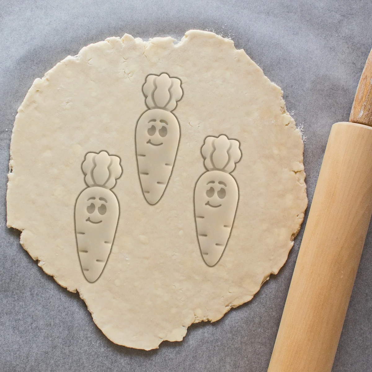 Easter Carrot Cookie Cutter