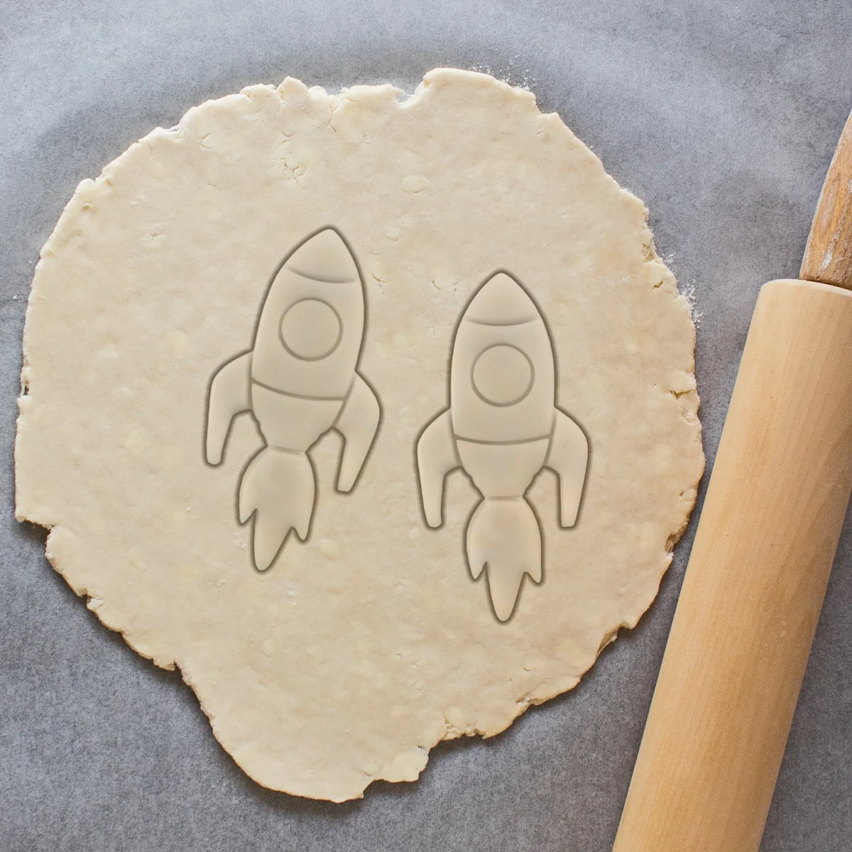 Rocket Cookie Cutter