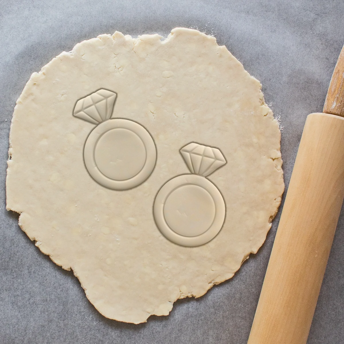 Wedding Ring Cookie Cutter