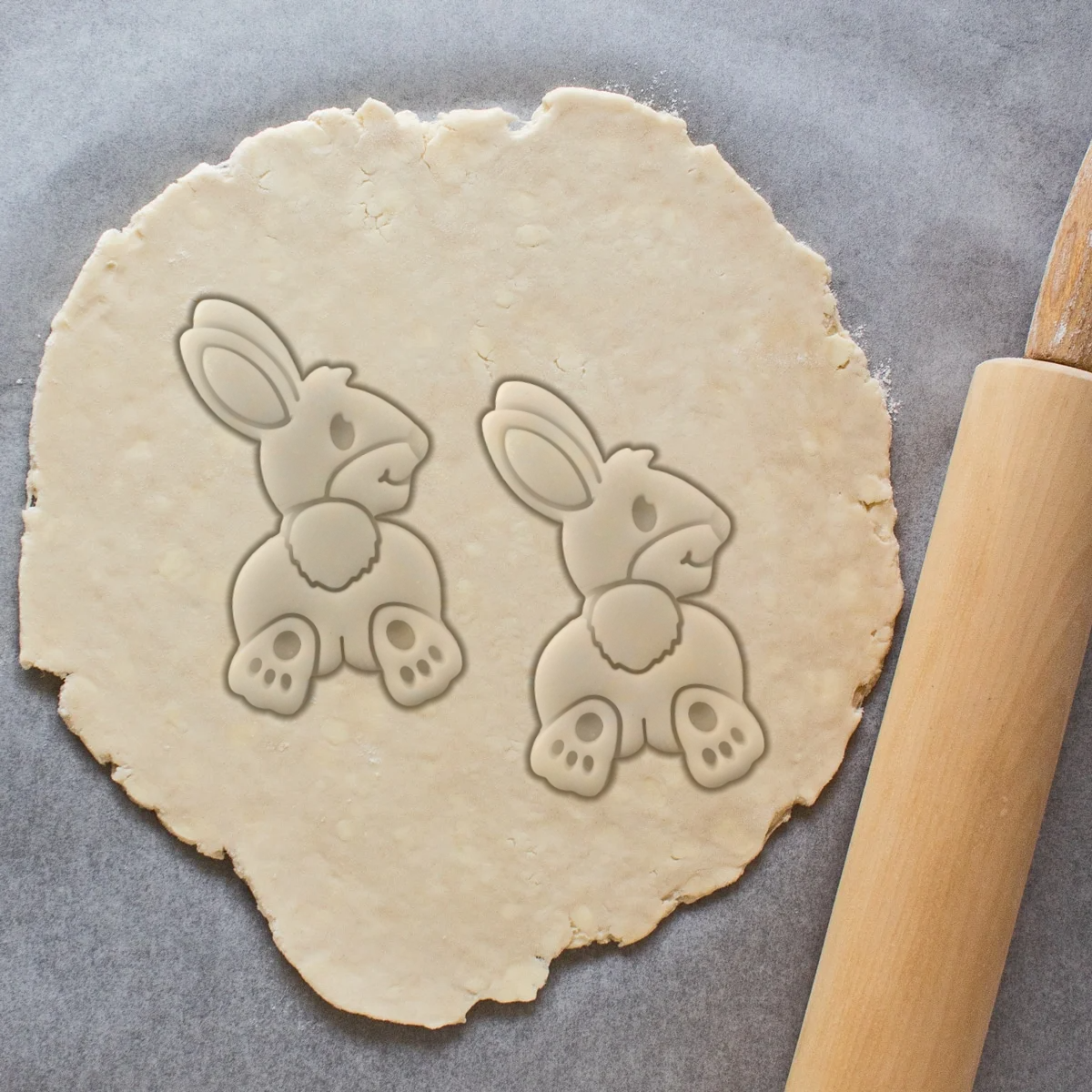 Easter Bunny butt Cookie Cutter