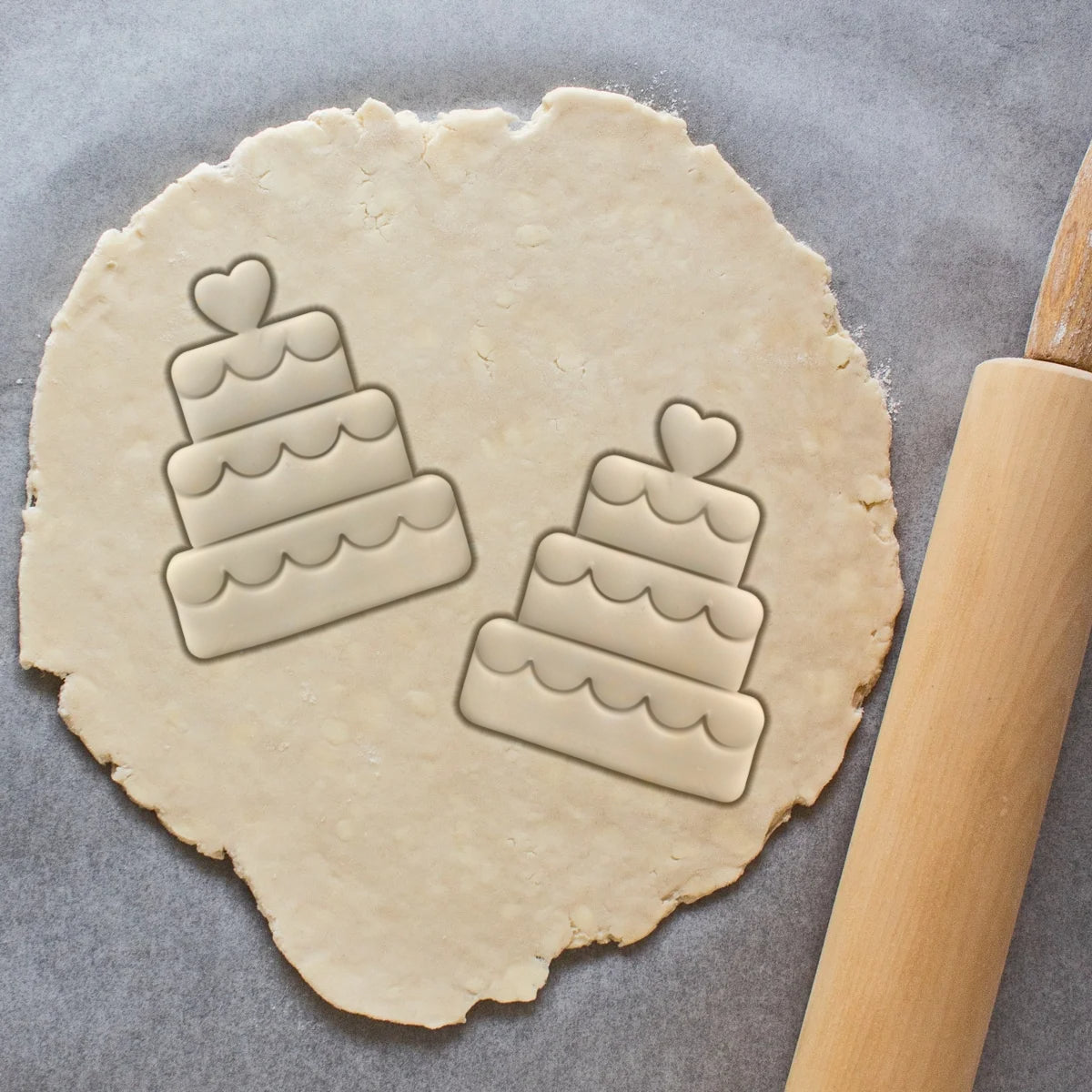 Wedding Cake Cookie Cutter