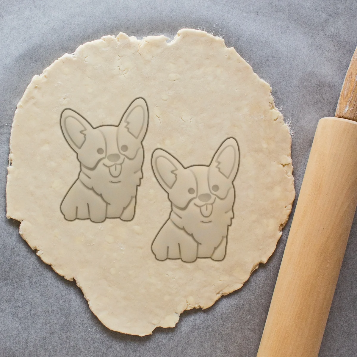 Corgi Cookie Cutter Position3