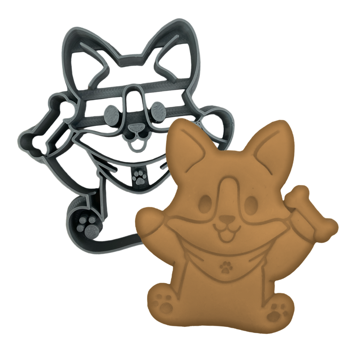 Corgi Cookie Cutter Position1