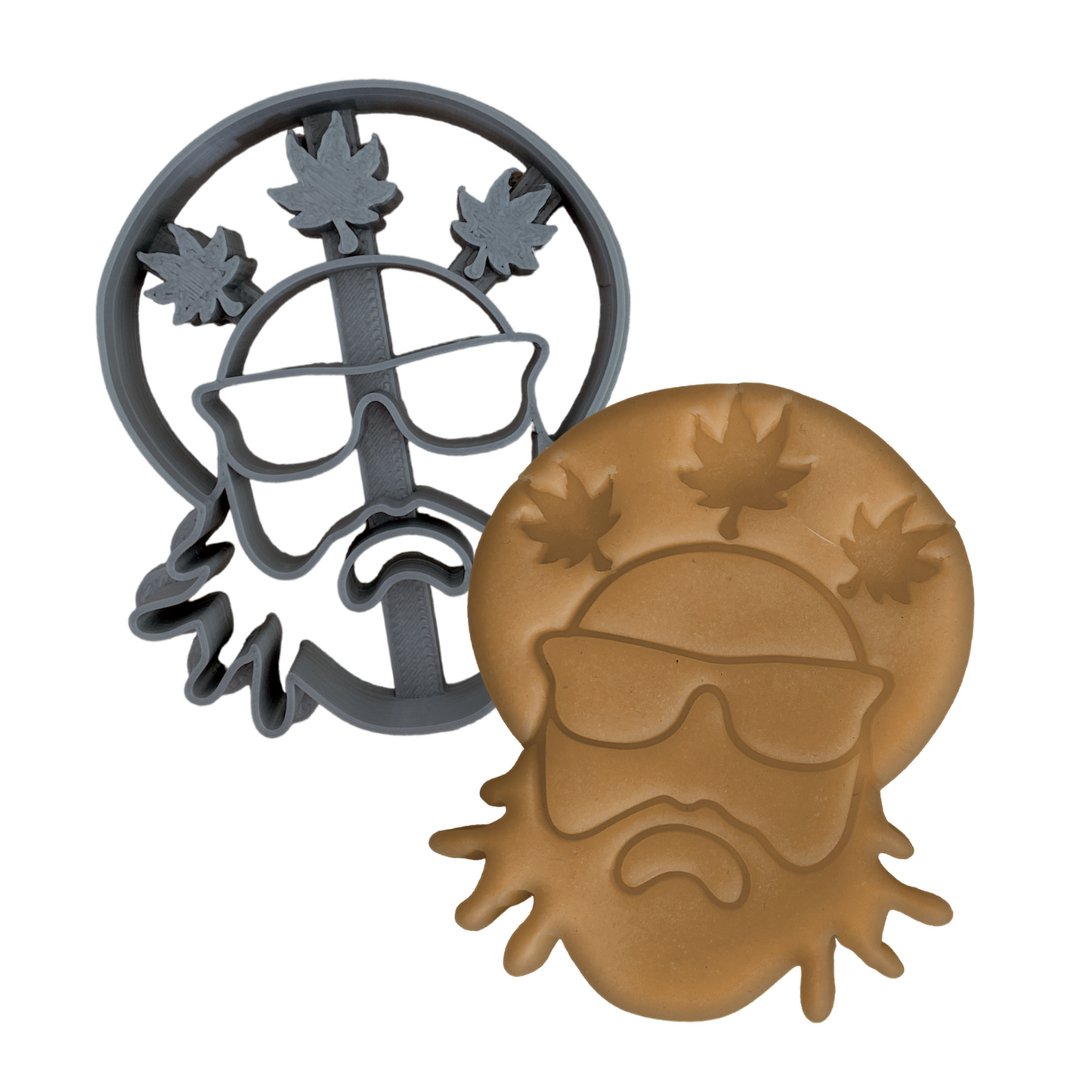 Marijuana Cannabis Rastaman Cookie Cutter