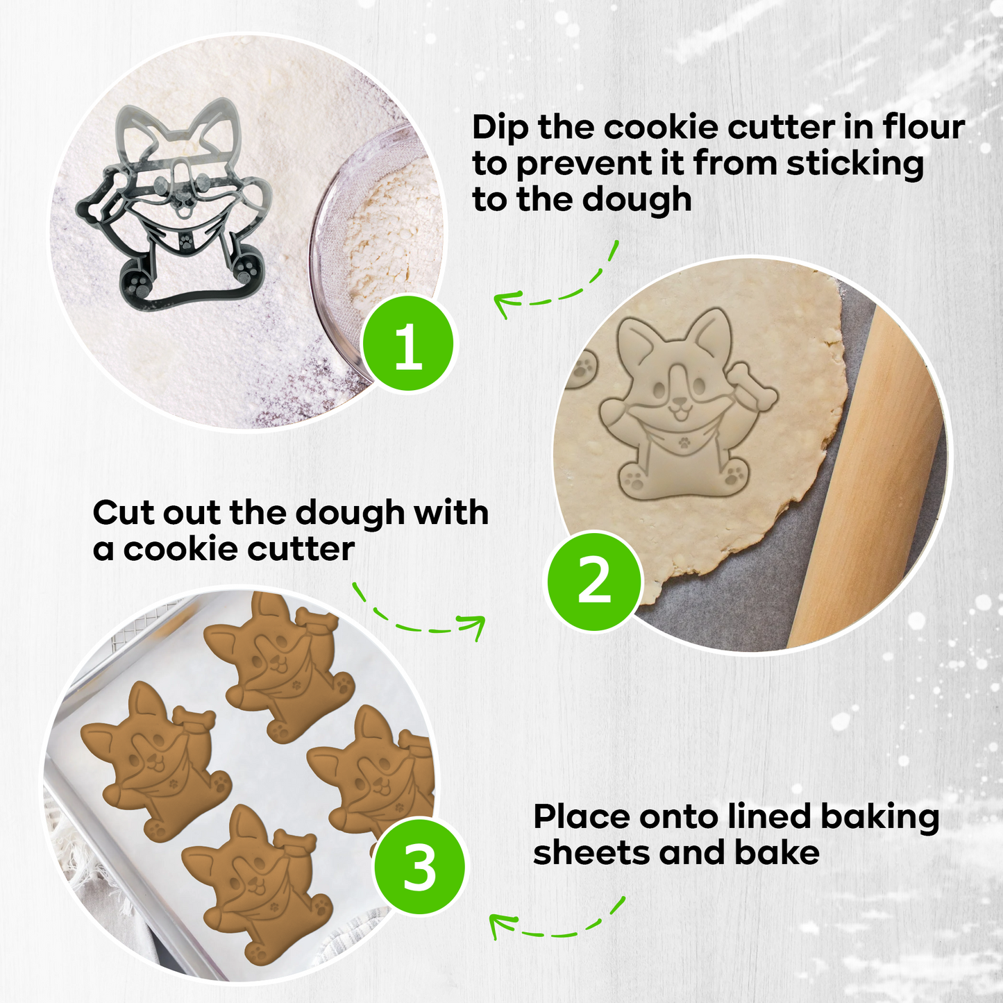 Corgi Cookie Cutter Position1