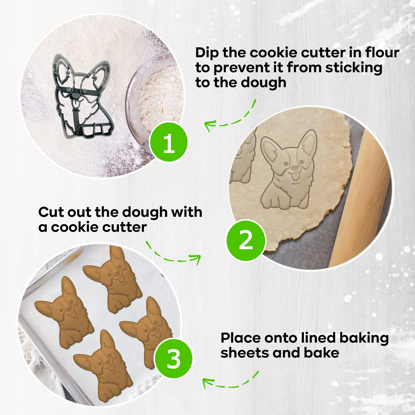 Corgi Cookie Cutter Position3